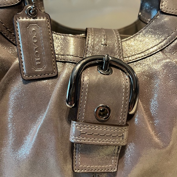 Coach Soho Lynn Metallic Shoulder Bag - Picture 3 of 16